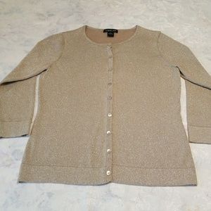 August Silk Cardigan Size S